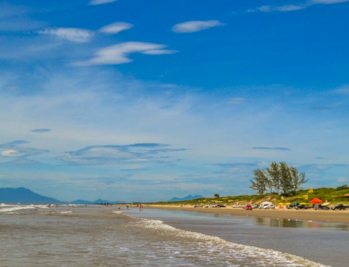 Praia Ponta da Trincheira - Ilha Comprida , Baía dos Golfinhos, Pontal, Praia