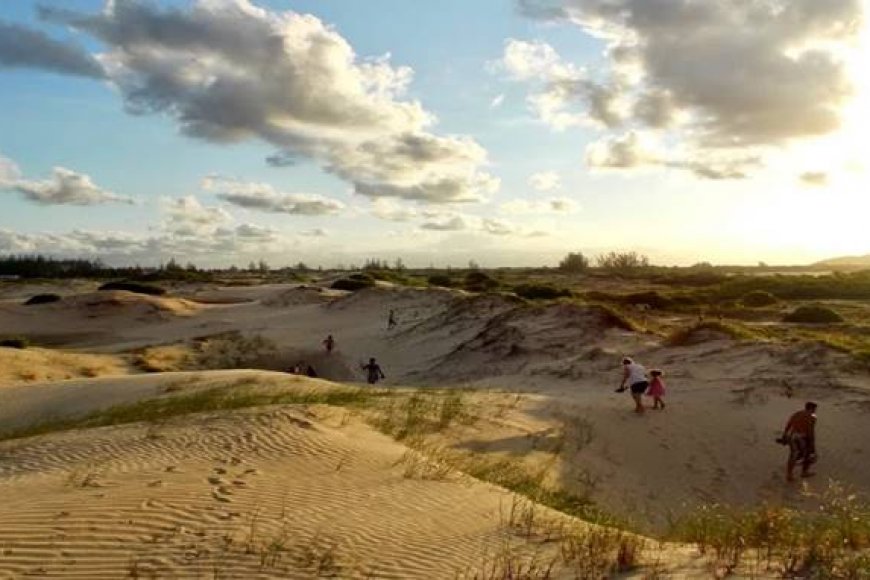 Praia do Araçá em Ilha Comprida – Dunas, Pôr do Sol e Natureza Preservada